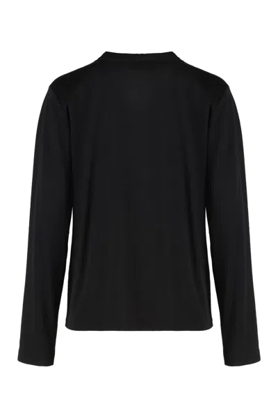 Fabiana Filippi Knit Blouse In Black