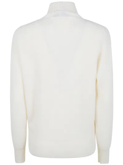 Fabiana Filippi Sequin-embellished Turtleneck Sweater In Gray