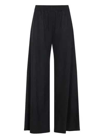 Fabiana Filippi Wide-leg Trousers With Tailored Fit In Black