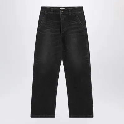 Fear Of God Distressed Denim Trousers With Pockets And Loops