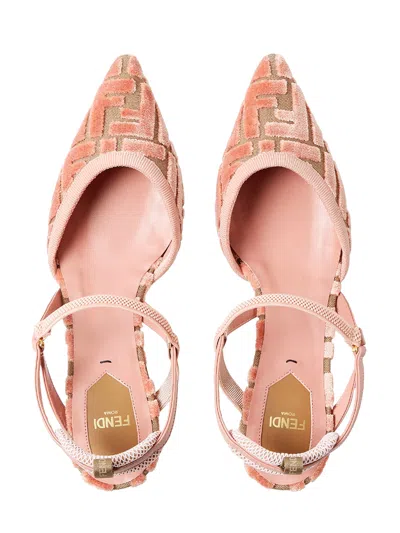 Fendi Beige Italian Heels
