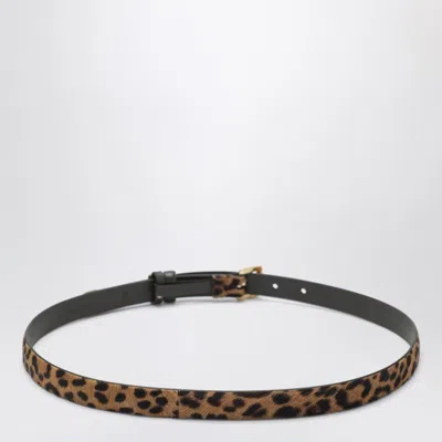 Fendi Forever  Belt In Animal Print