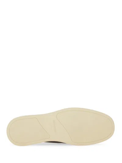 Ferragamo Man Loafers Black Size 8.5 Calfskin In Multi