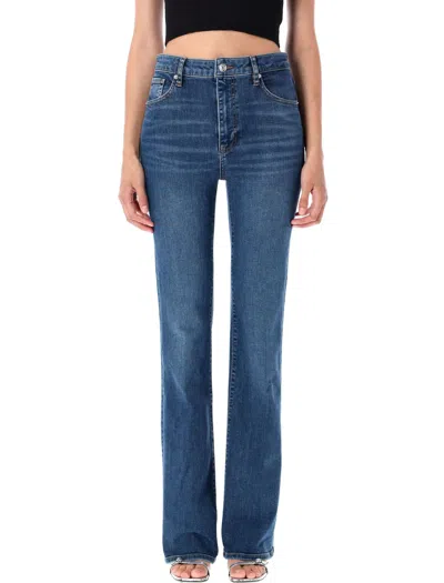 Frame The Reboot High-rise Bootcut Jeans In Blue