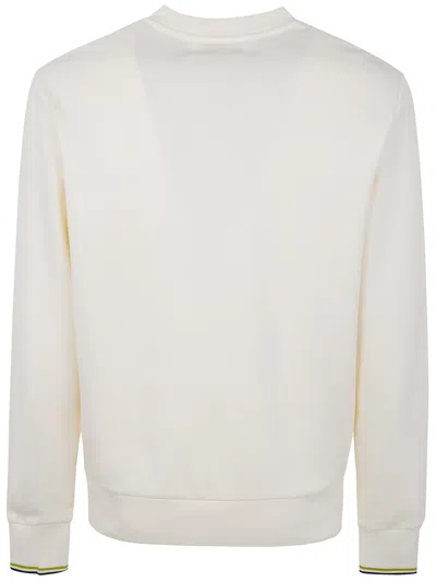 Fred Perry Laurel Wreath Sweater In White