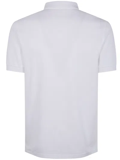 Fred Perry Laurel Wreath-embroidered Polo Shirt In White