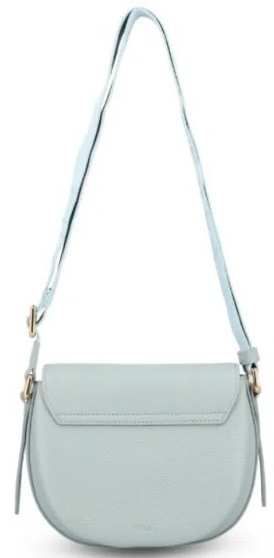 Furla Desert Leather Bags In Blue