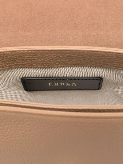 Furla Desert Leather Bags In Blue