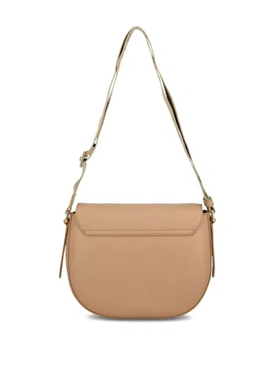 Furla Leather Cross-body Bag In Brown