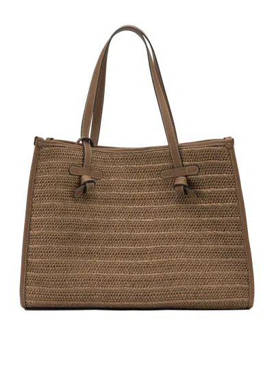 Gianni Chiarini Stylish Shoulder Bags Featuring Unique Design In Brown