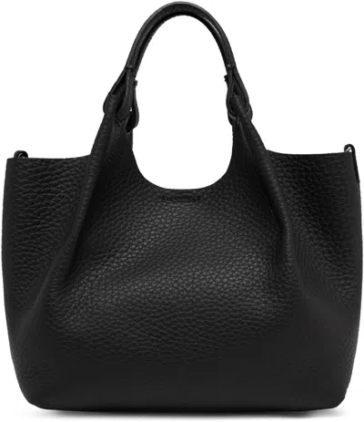 Gianni Chiarini Dua Bag In Black Leather In Black