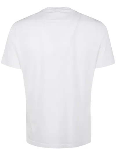 Girelli Bruni Giza Round Neck Short Sleeves T-shirt In White