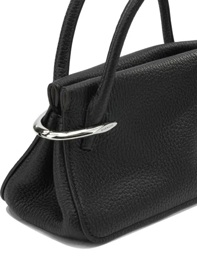 Givenchy Pinch Mini Top-handle Bag In Grain Leather In Black