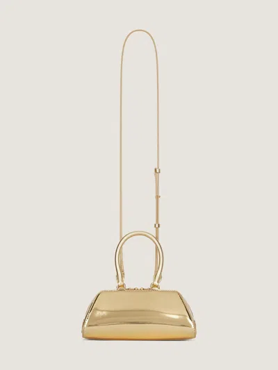Givenchy Antigona Mini Top-handle Bag In Mirror Laminated Leather In Gold