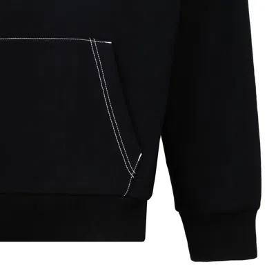 Givenchy Black Hoodie With 4g Logo Detail On Front In Cotton Man