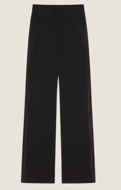 Givenchy Black Wool Trousers In Black