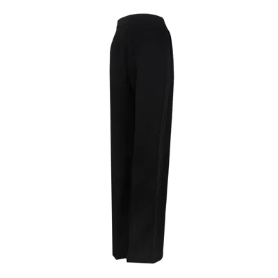 Givenchy Black Wool Trousers In Black