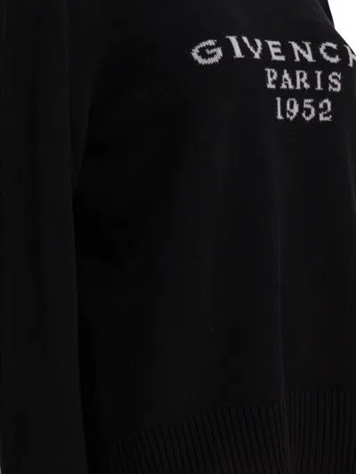 Givenchy Black Wool High Neck Sweater