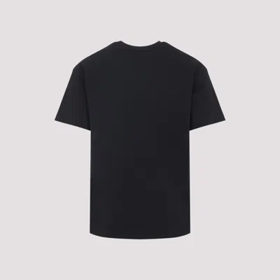 Givenchy Men Black Crewneck T-shirt With Maxi Logo Lettering On The Front In Cotton Man