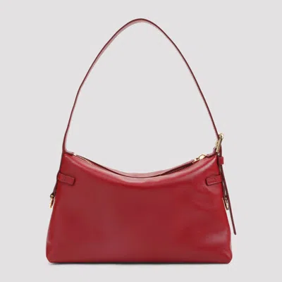 Givenchy Mini Voyou Buckle-detail Leather Tote Bag In Red