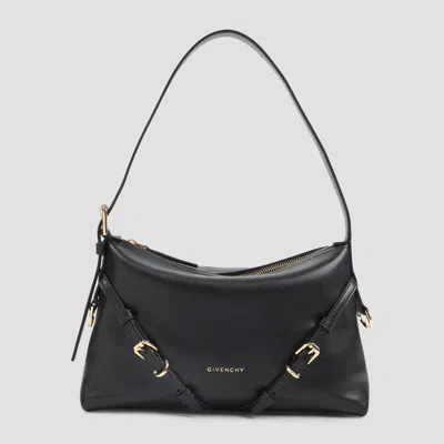 Givenchy Voyou Mini Shoulder Bag In Shiny Leather In Black