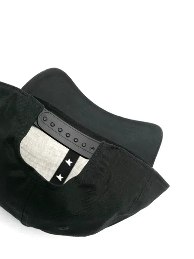 Golden Goose Black Baseball Cap With Star Women