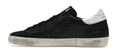 Golden Goose Superstar Sneakers With Distressed Effect In Black