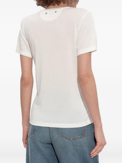 Golden Goose Cotton T-shirt In Neutral