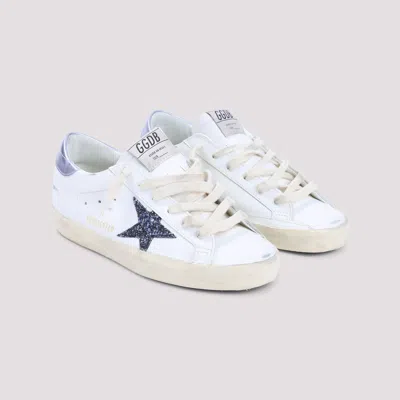Golden Goose White Lace-up Sneakers In White