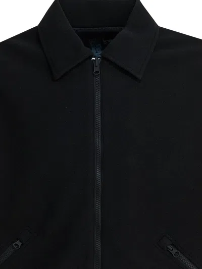 Gr10k Black Polyester Jacket In Black