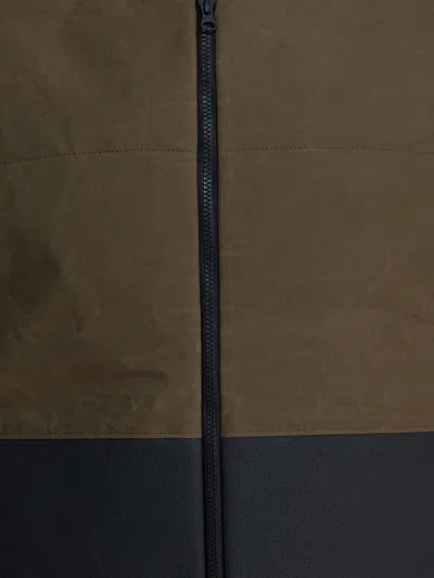 Gr10k Cotton Sleeveless Jacket Jackets And Coats Brown In Multi