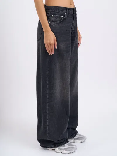 Haikure Bethany Straight Jeans Belt Loops In Gray