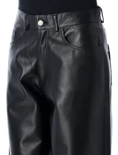 Haikure Bethany Leather Pants In Black
