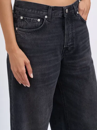 Haikure Bethany Straight Jeans Belt Loops In Gray