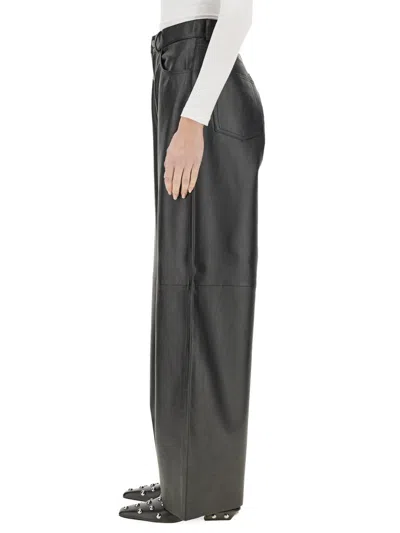 Haikure Bethany Leather Pants In Black