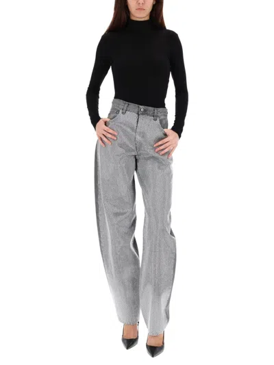 Haikure Bibi Denim Pants In Gray