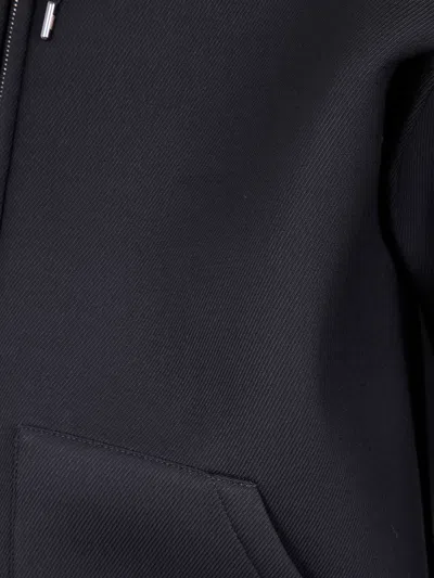 Herno Short Jacket With Drawstring And Pockets In Black