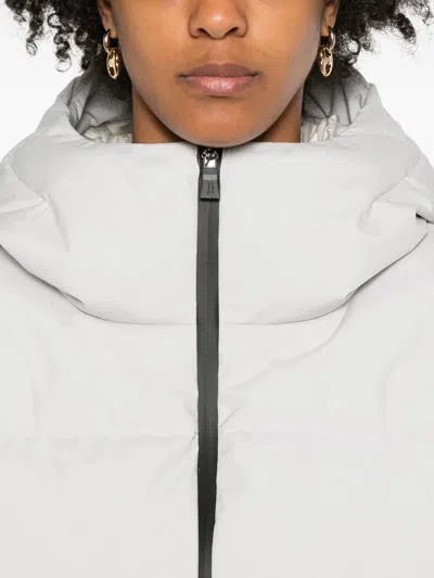 Herno Short Down Jacket 2layers Clothing In White