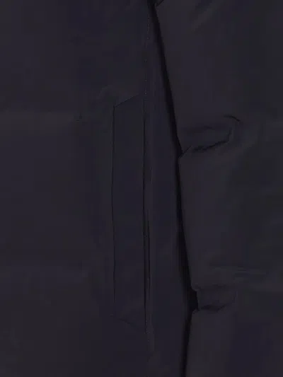 Herno Black Padded Zip Coat