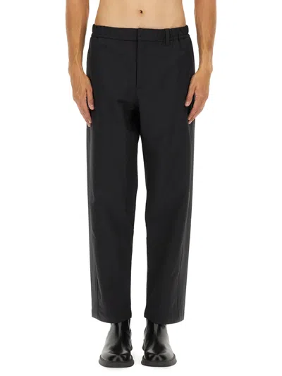 Herno Black Trousers For Versatility