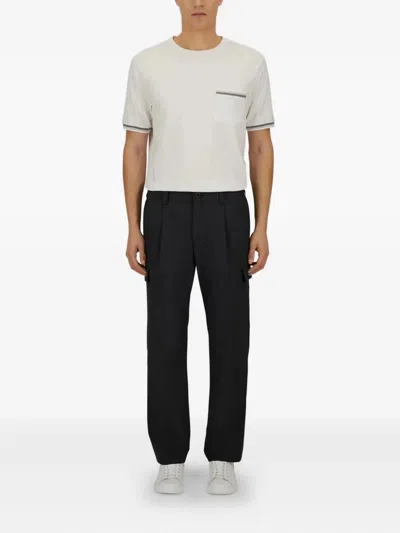 Herno Pleated Cargo Trousers