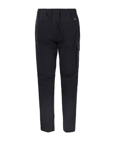 Herno Pure Cotton Resort Cargo Trousers