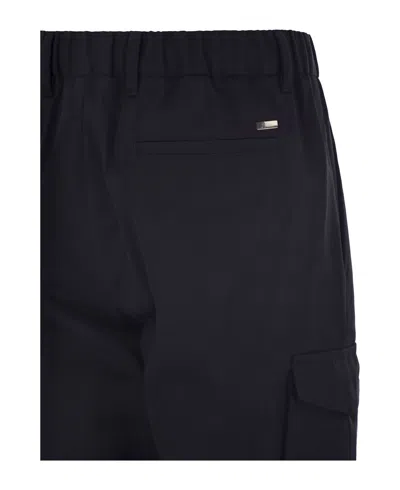 Herno Pure Cotton Resort Cargo Trousers
