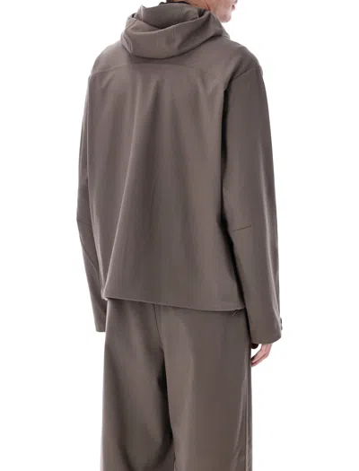 Hiking Patrol Waypoint Ripstop Hooded Jacket In Brown