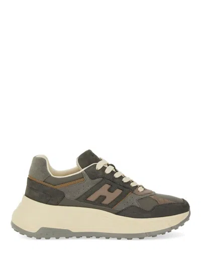 Hogan Leather Sneaker In Multi
