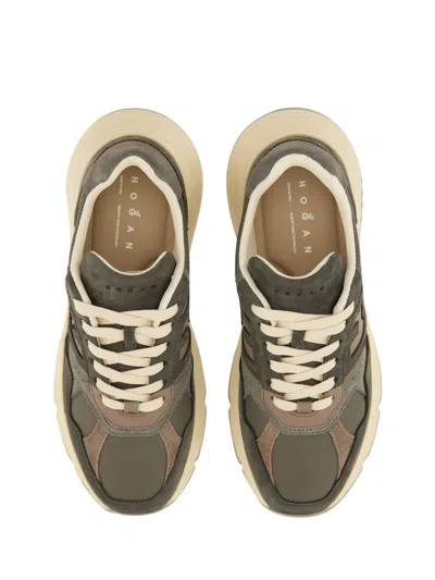 Hogan Leather Sneaker In Multi
