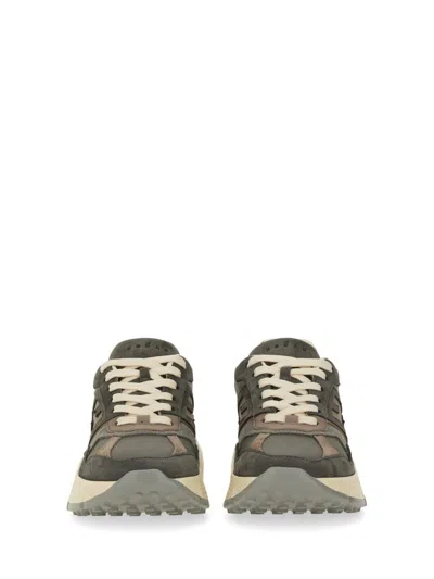 Hogan Leather Sneaker In Multi