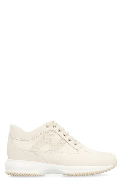 Hogan Interactive Low-top Sneakers In Neutral