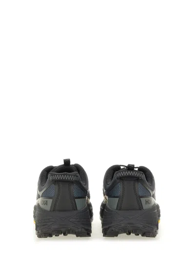 Hoka One One Black Sneakers In Animal Print