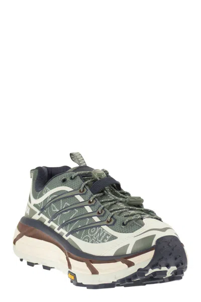 Hoka One One Green Synthetic-textile Sneaker In Green